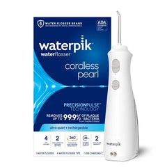 White Cordless Pearl Water Flosser