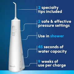 White Cordless Pulse 3100 Water Flosser
