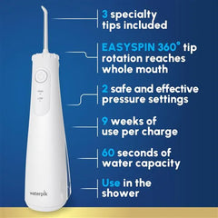 White Cordless Plus 5000 Water Flosser