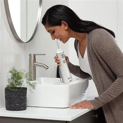 White Cordless Pearl Water Flosser