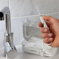 Sidekick™ Water Flosser, White with Chrome