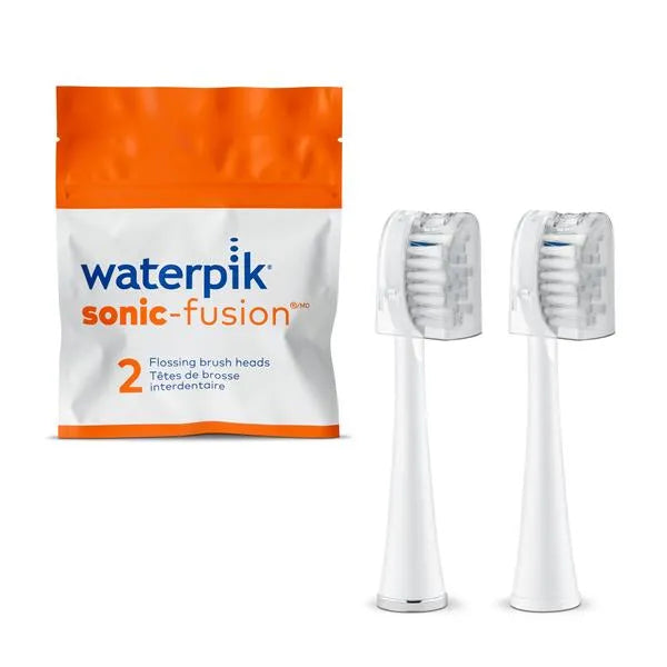 Waterpik™ Sonic-Fusion™ Full-Size Replacement Flossing Brush Heads - White